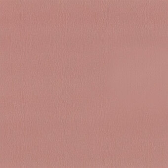 Leather texture sample in rose-beige, exhibiting a matte finish and organic grain, branded “egoitaliano carezza 336” in the lower right.
